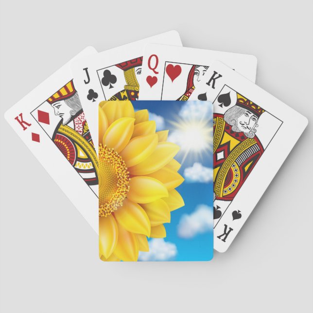 Sunflower Playing Cards (Back)