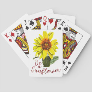 Sunflower Playing Cards