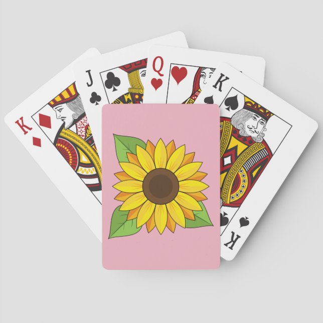 Sunflower Playing Cards (Back)