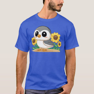Sunflower plover bird girl T-Shirt