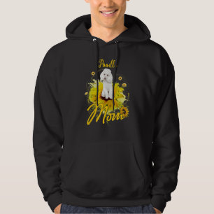 Sunflower Poodle Mum Dog Mother's Hoodie