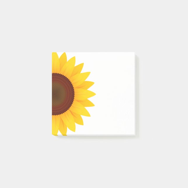 Sunflower Post-it Notes (Front)