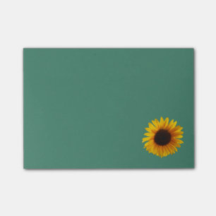 Sunflower Post-It Notes Pad (Gold) (Sticky Notes)