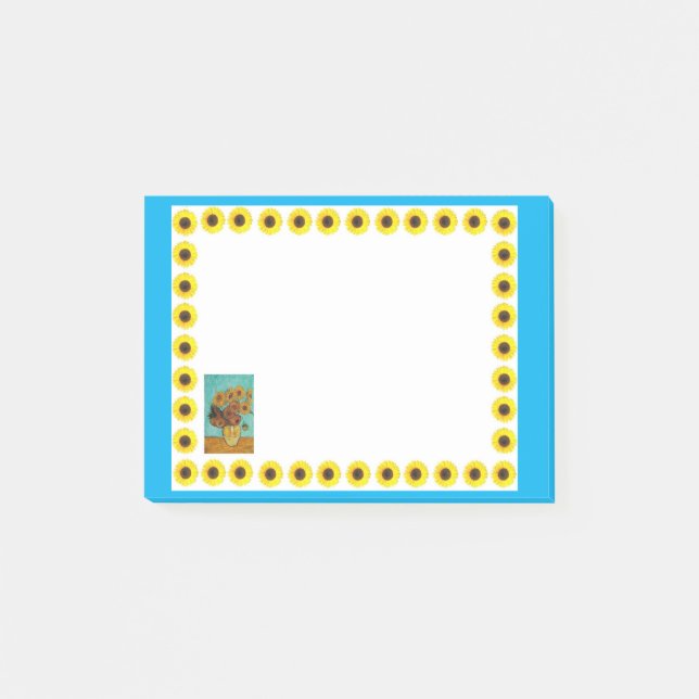 Sunflower Post-its Post-it Notes (Front)