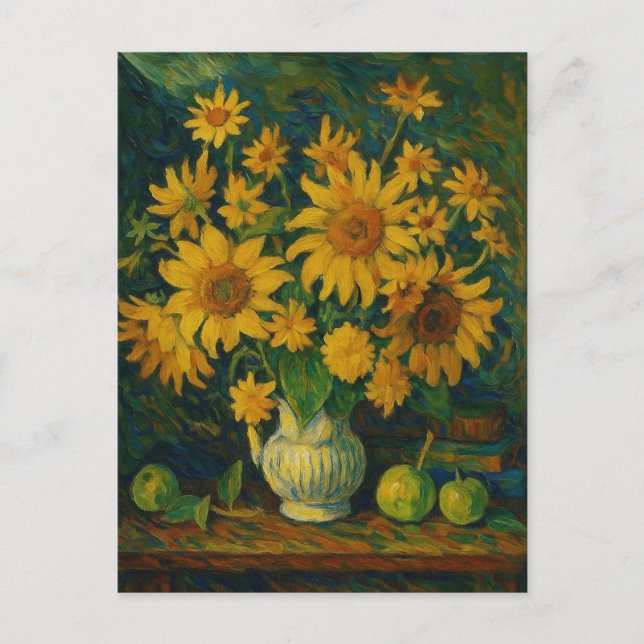 Sunflower Postcard (Front)