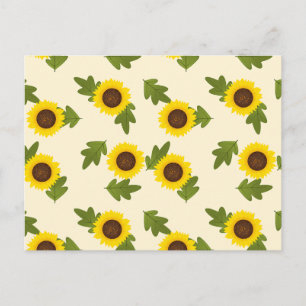 Sunflower Postcard