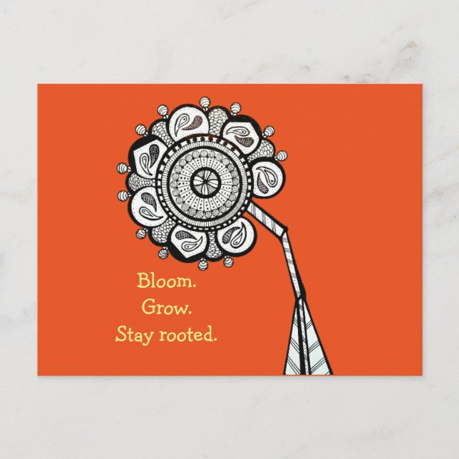 Sunflower Postcard (Front)