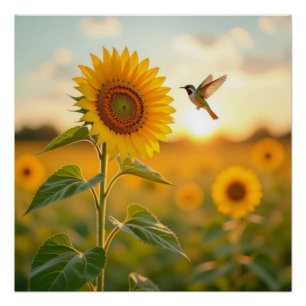 Sunflower Poster