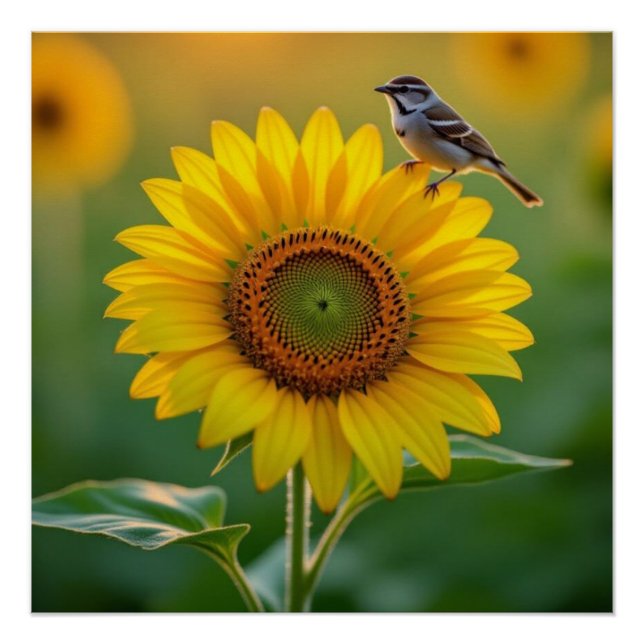 Sunflower Poster (Front)
