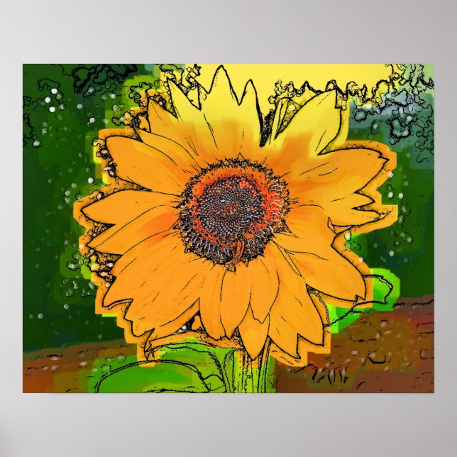 SUNFLOWER POSTER (Front)
