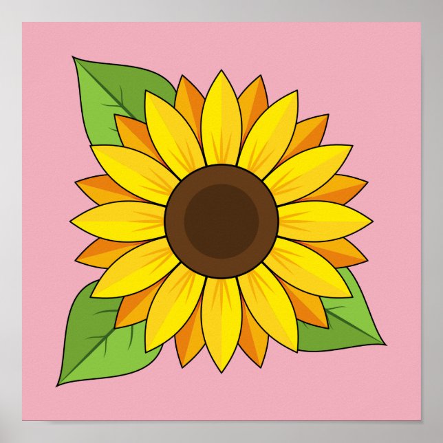 Sunflower Poster (Front)