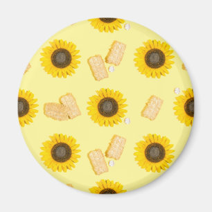 sunflower power magnet