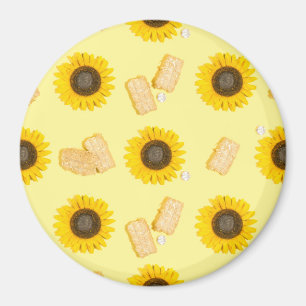 sunflower power magnet