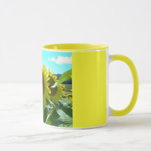 Sunflower Power--Mug Mug