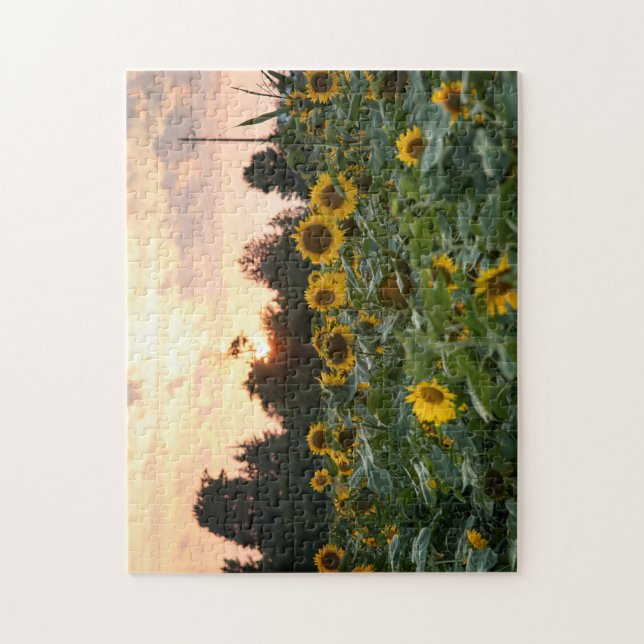 Sunflower Puzzle (Vertical)
