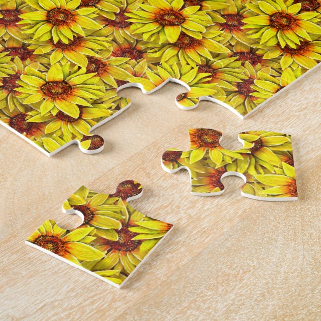 Sunflower Puzzle (Side)