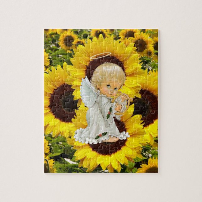 Sunflower Puzzles Angel (Vertical)