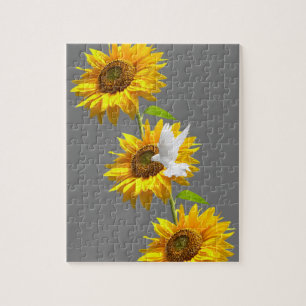 Sunflower Puzzles Floral Dove