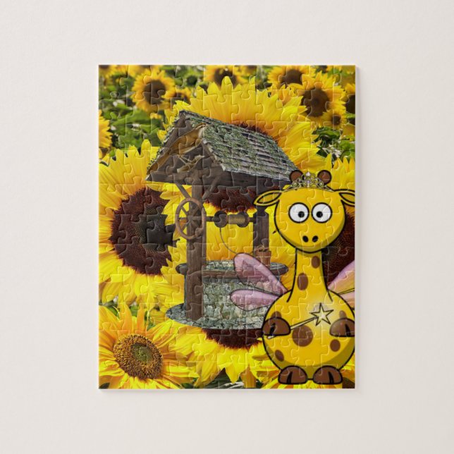 Sunflower Puzzles Giraffe (Vertical)