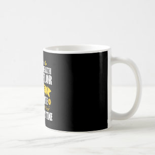 Sunflower Quote Cute Mental Health Counsellor Coun Coffee Mug
