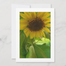 Sunflower Radiance: Custom Invitation