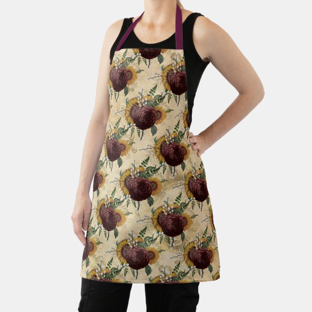 Sunflower & Ranunculus Apron (Insitu)