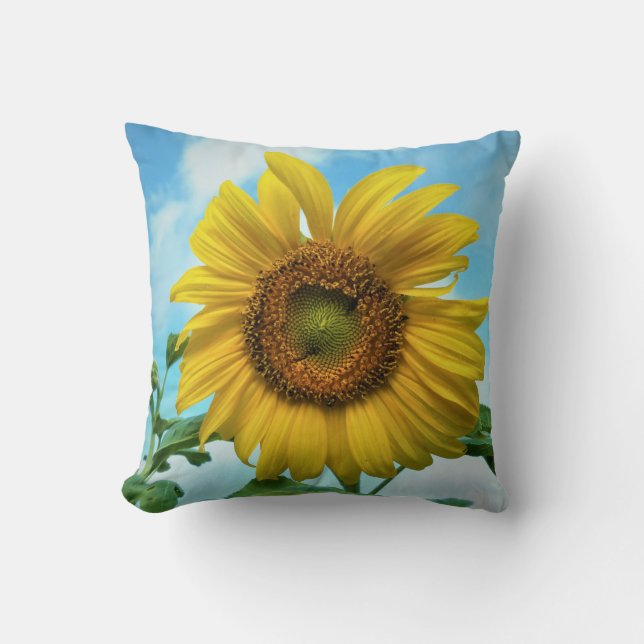 Sunflower Refuge Cushion (Front)