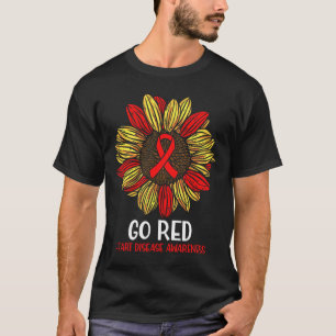 Sunflower Ribbon  T-Shirt
