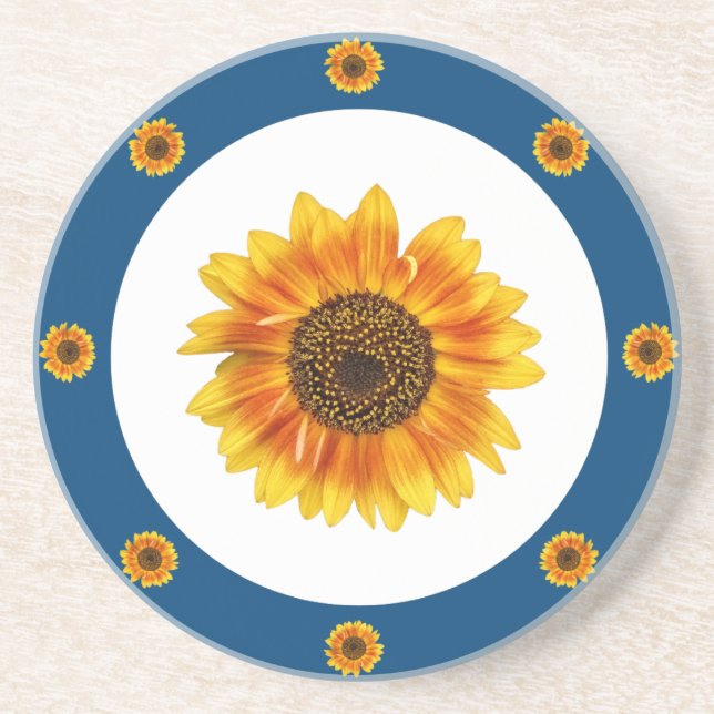 Sunflower Ring Coaster (Front)