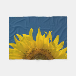 Sunflower Rising Fleece Blanket