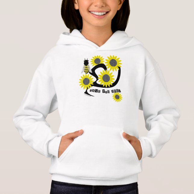Sunflower Save the Bees Sweatshirt (Front)