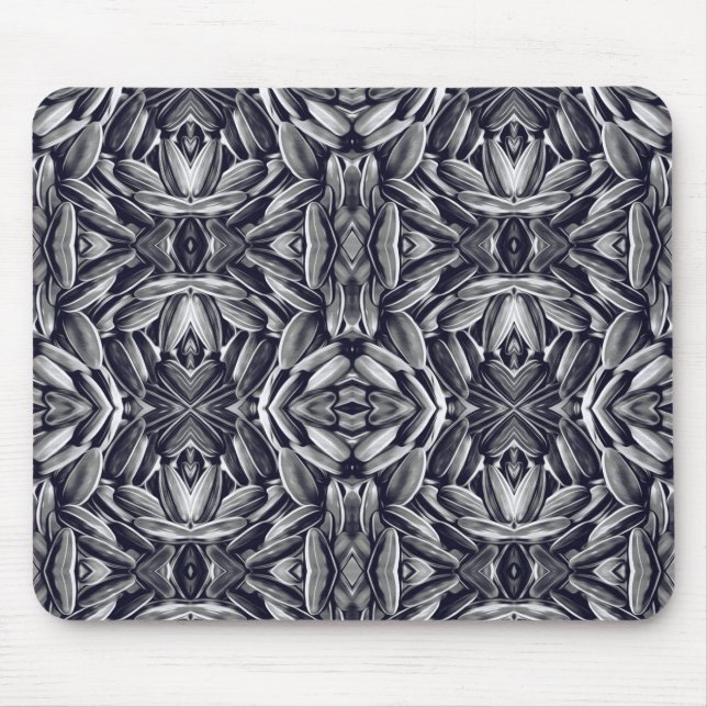 Sunflower Seed Pattern Mouse Pad (Front)