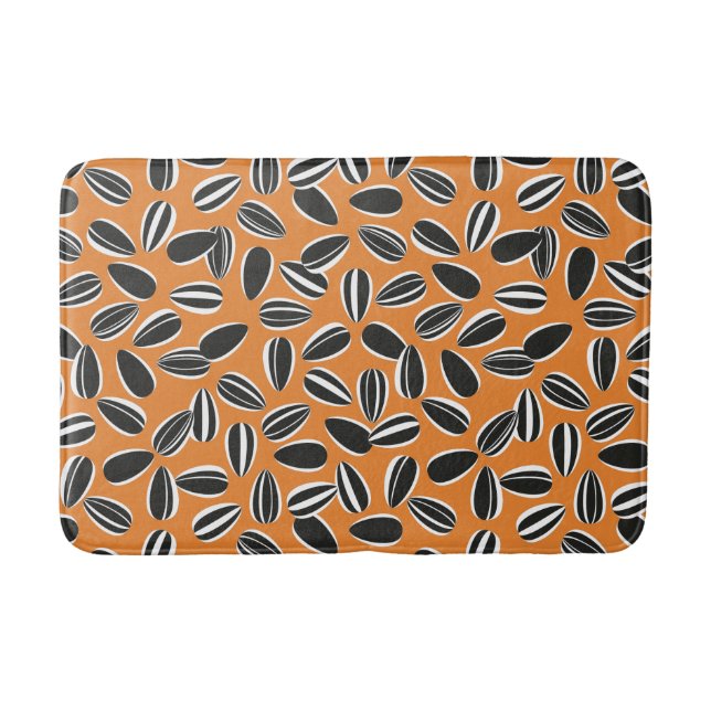 Sunflower Seeds Bath Mat (Front)