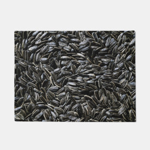 Sunflower Seeds Cool Cute Fun Doormat
