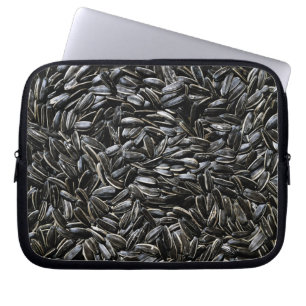 Sunflower Seeds Cool Cute Fun Laptop Sleeve