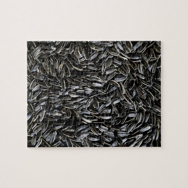 Sunflower Seeds Cool Cute Hard Jigsaw Puzzle (Horizontal)