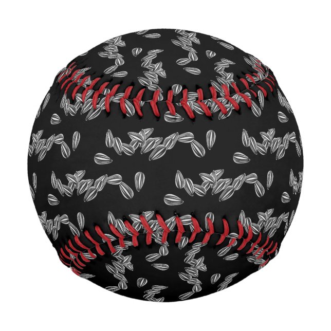 Sunflower Seeds Cool Fun  Baseball (Front)