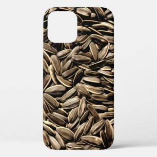 Sunflower Seeds Cool Fun iPhone 12 Case