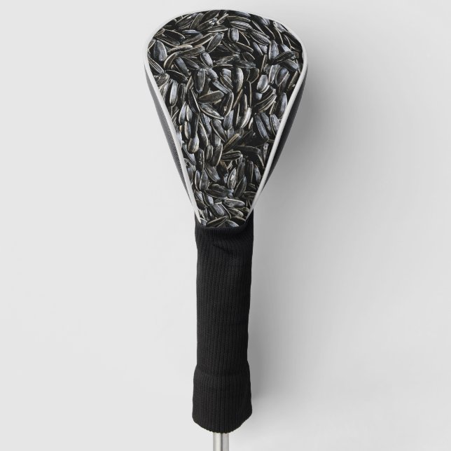 Sunflower Seeds Cool Fun Golf Head Cover (Front)