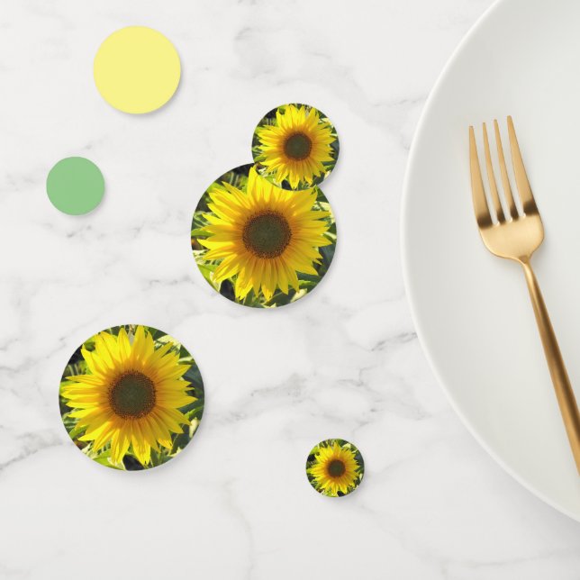 Sunflower Sensation Confetti (Group)