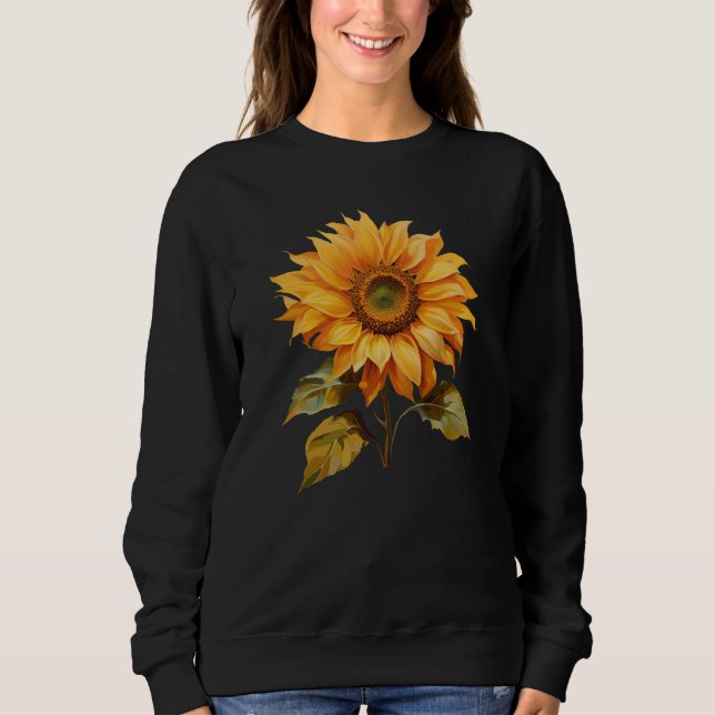 Sunflower Serenade Sweatshirt  (Front)