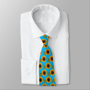 Sunflower Serenity Tie