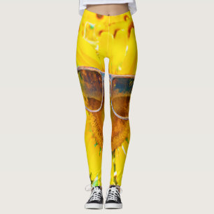 Sunflower Shades Chic Leggings