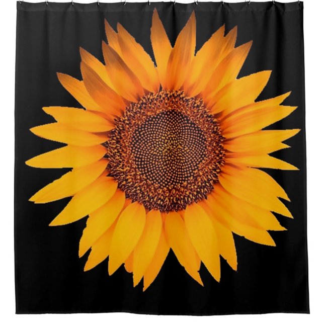 Sunflower Shower Curtain (Front)