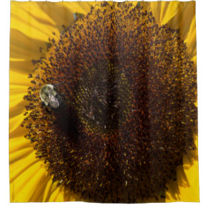 SUNFLOWER SHOWER CURTAIN