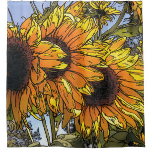 Sunflower Shower Curtain