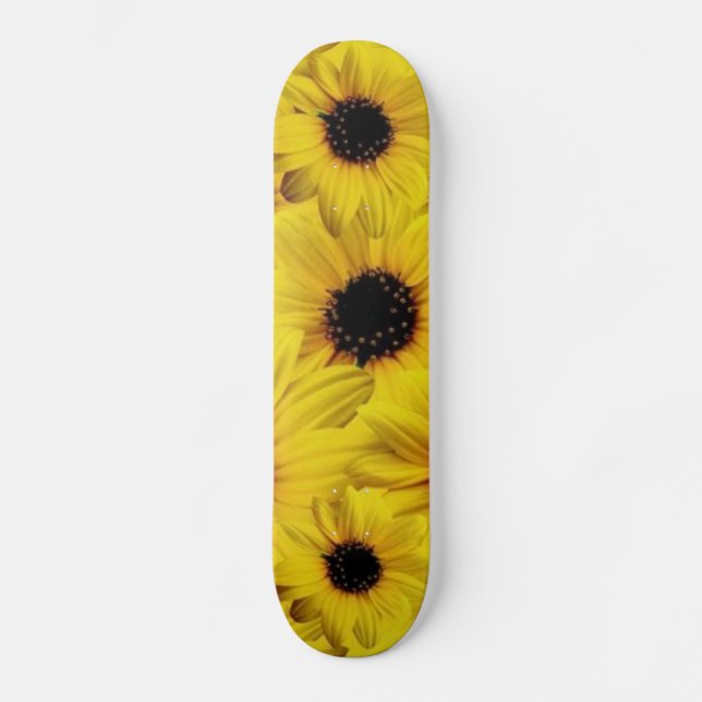 sunflower skateboard (Front)