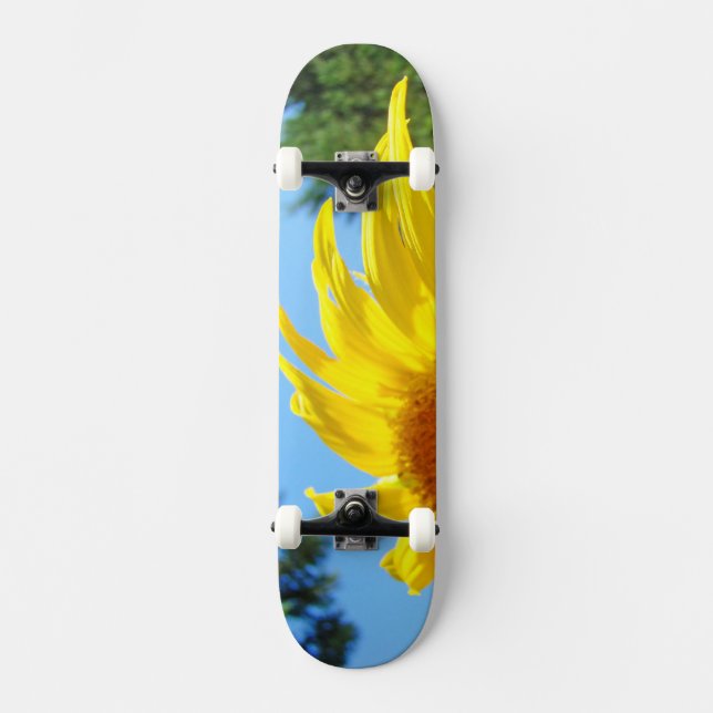 Sunflower Skateboards custom Personalise gifts (Front)