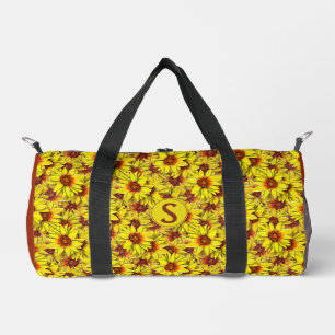 Sunflower Small Duffel Gym Bag