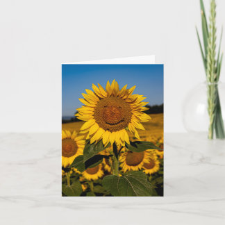 Sunflower Smile Card